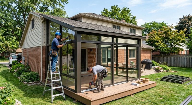 Four Season Room Installation in Nashville, TN