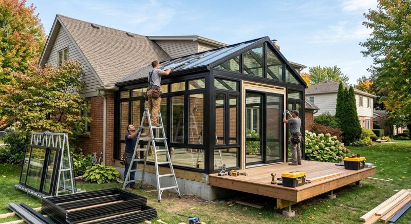 Four Season Room Installation in Austin, TX