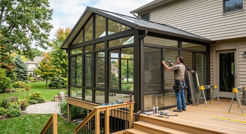 Morning Room Installation in Knoxville, TN