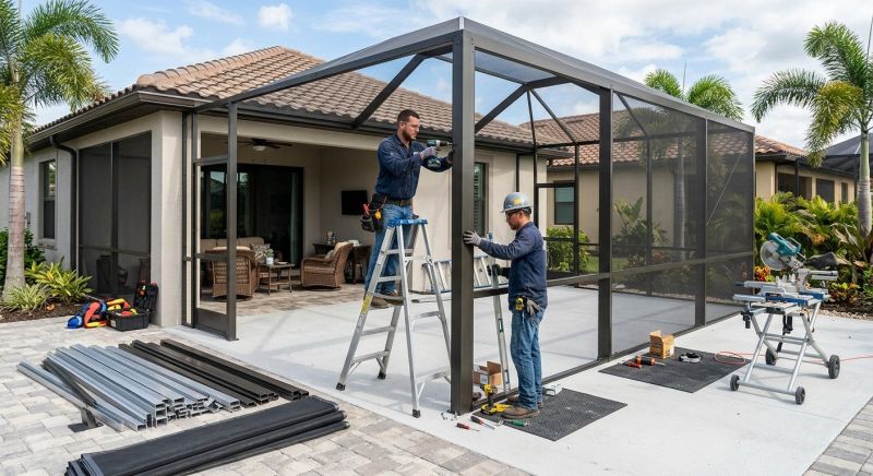 Patio Enclosure Installation in Charlotte, NC