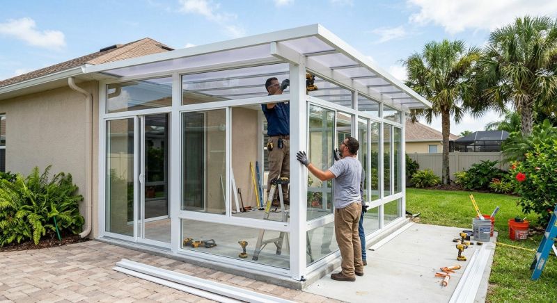 Sunroom Addition Construction in Nashville, TN